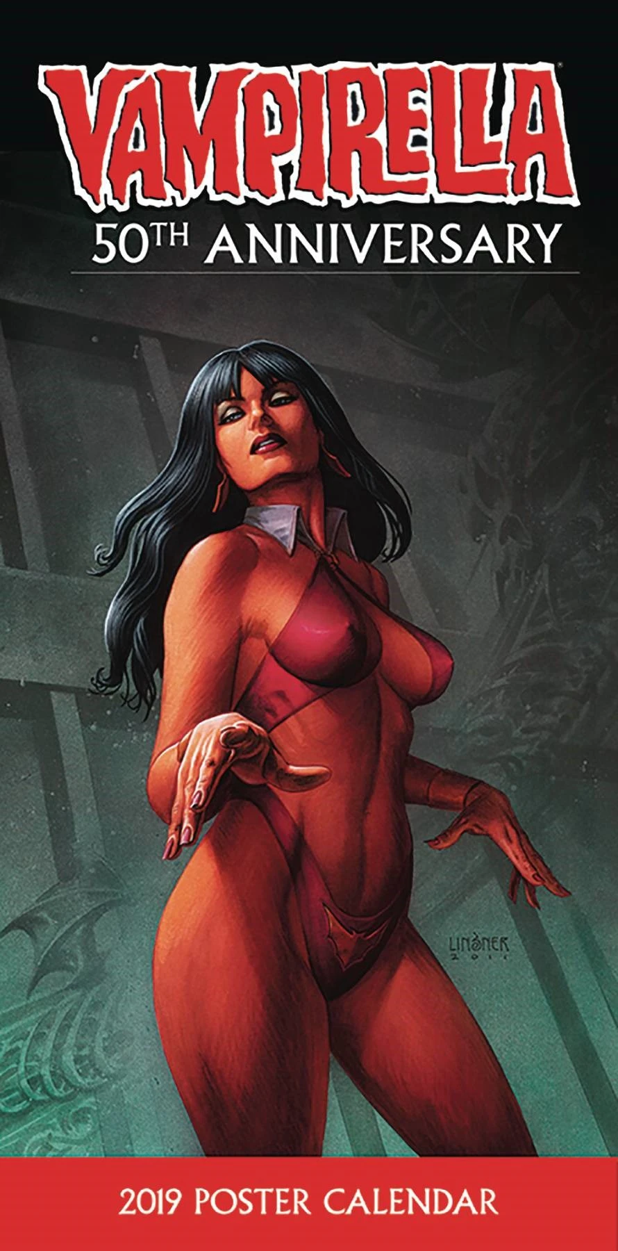 Vampirella: 50th Anniversary 2019 Poster Calendar