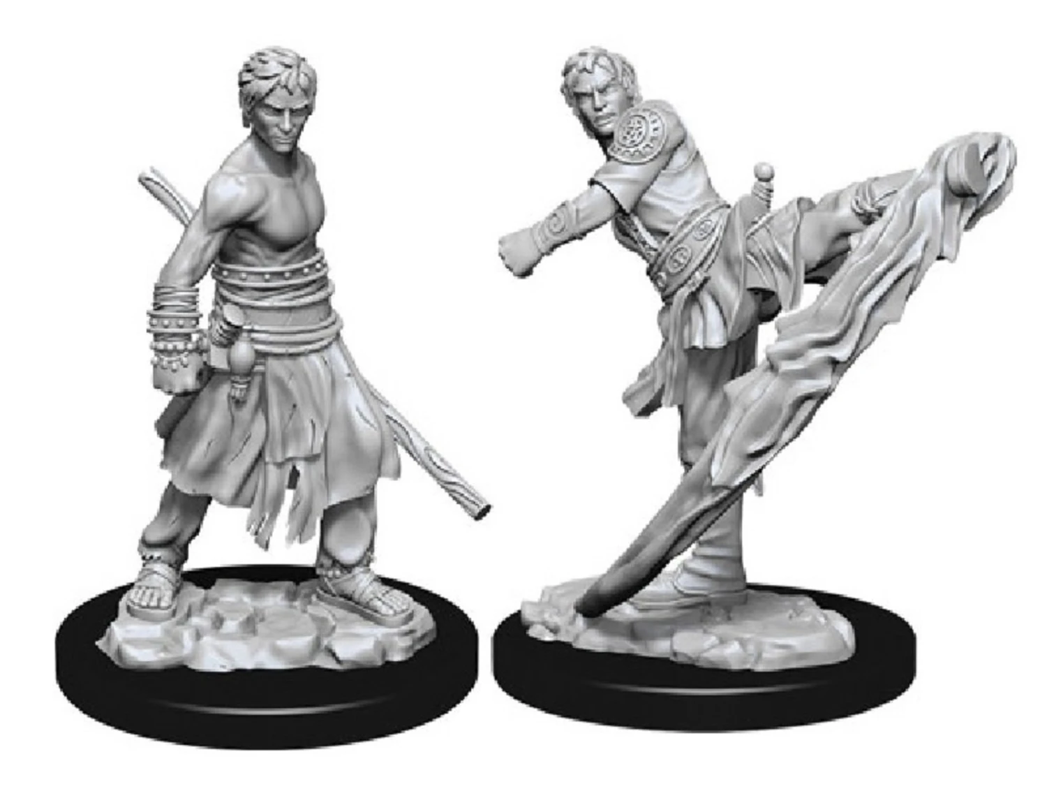 Nolzur's Marvelous Unpainted Minis: Male Half-Elf Monk (2) 3 Nolzur's Marvelous Unpainted Minis: Male Half-Elf Monk (2)