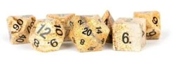 16mm Stone Poly Dice Set: Picture Jasper (7)