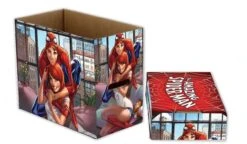 Marvel Spider-Man And Mary Jane Short Comic Storage Box