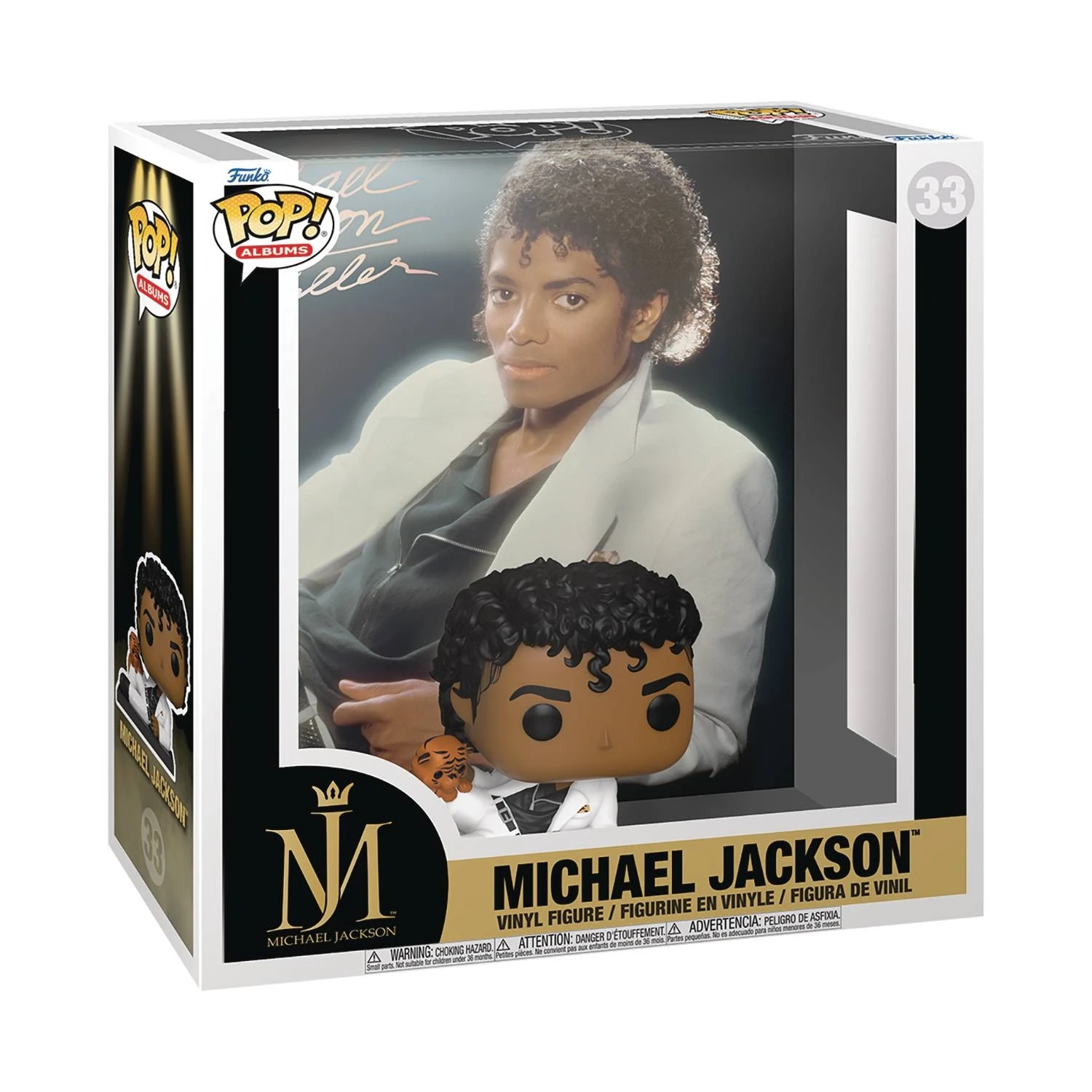 Pop Albums: Michael Jackson Thriller Vinyl Figure