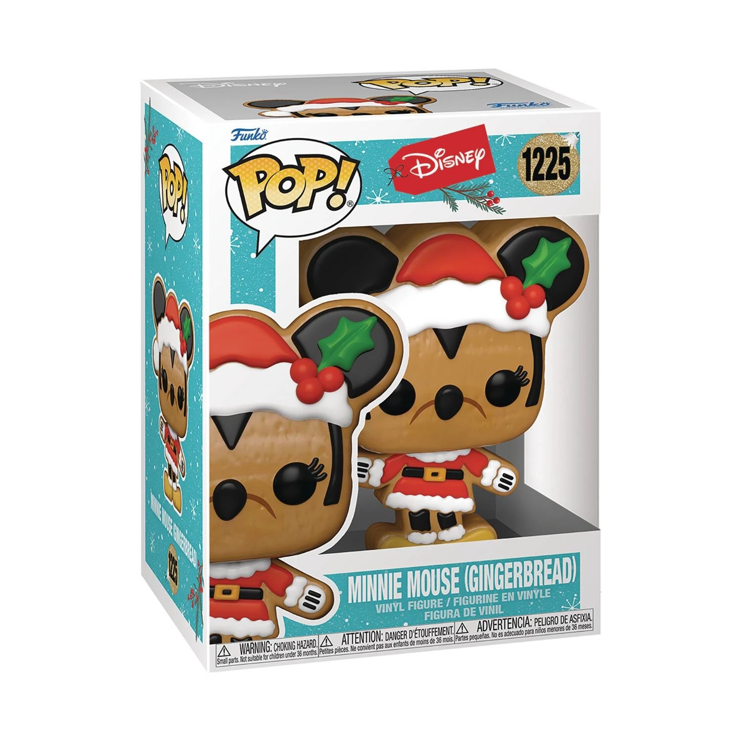 Pop Disney: Gingerbread Minnie Mouse Vinyl Figure (1225)