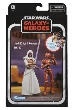 Galaxy Of Heroes: HK-47 And Jedi Knight Revan Action Figure 2-Pack - Star Wars Vintage Collection