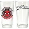Spider-Man Clear Pint Glass