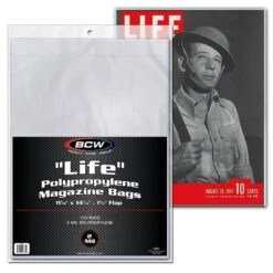 BCW Life Magazine Bags (100)