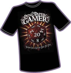 Pen And Paper Gamer T-Shirt
